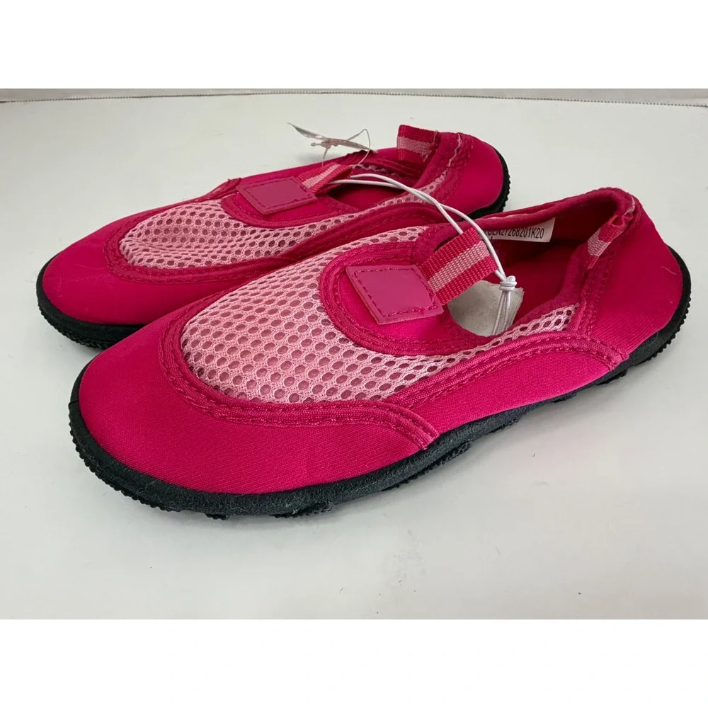 Bobbie Brooks Girls Hot Pink‎ Mesh Water Shoes Aqua Socks Size 13/1 SS21